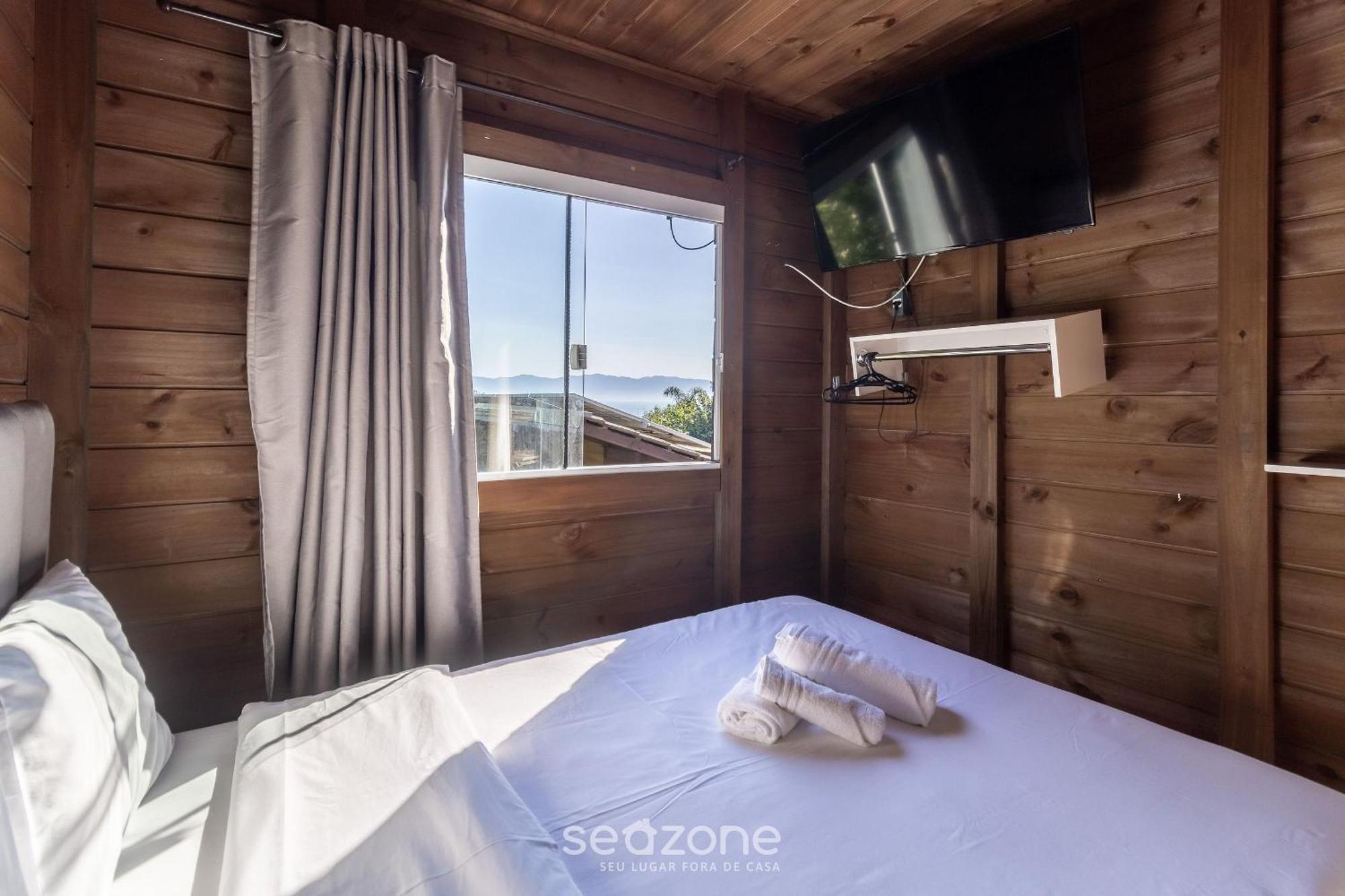 Chale Rustico Vista Panoramica Para O Mar Mav002 Apartman Florianópolis Kültér fotó